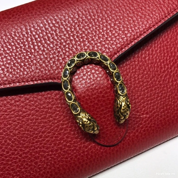 Firstbag ru leather Dionysus Gucci mini chain bag 0730